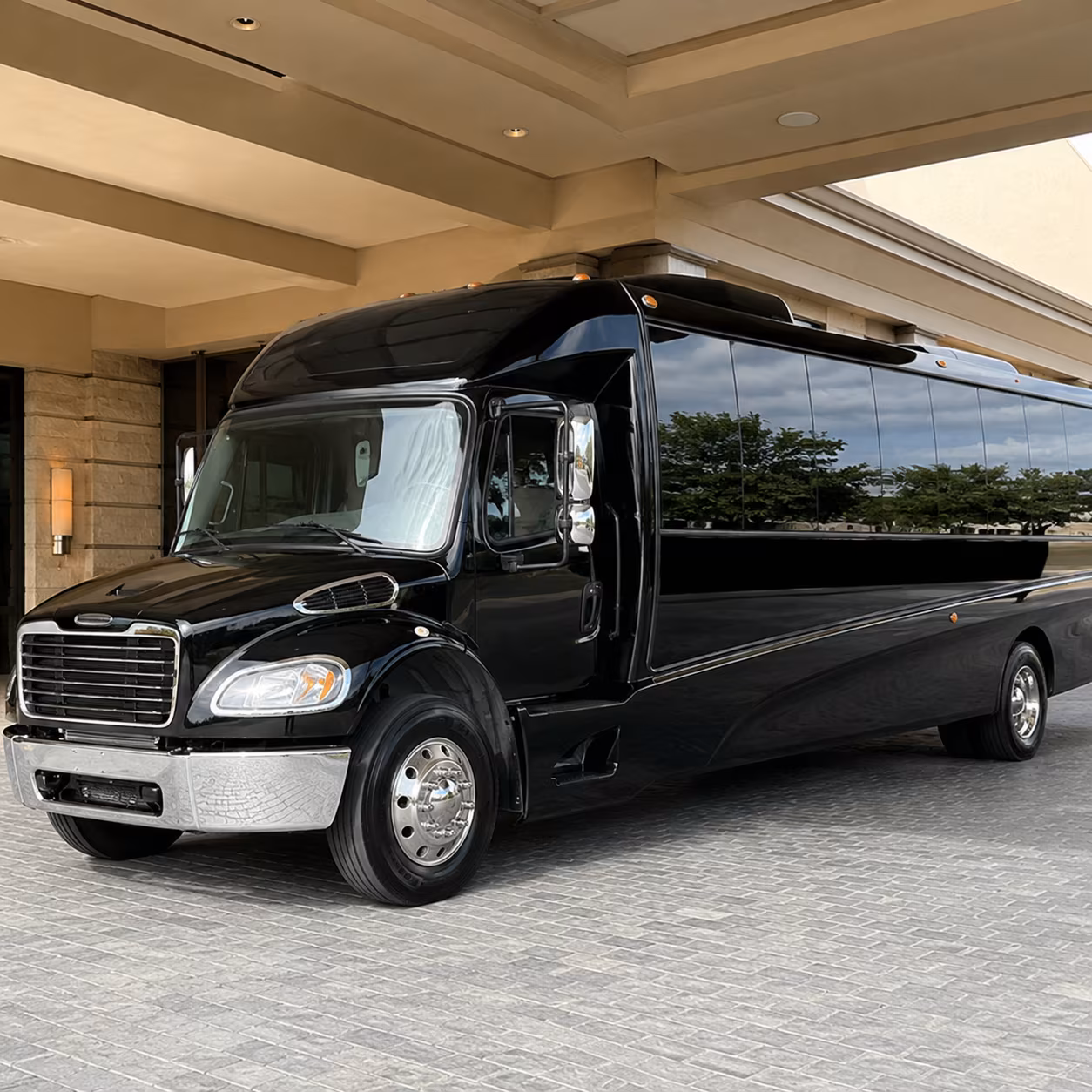 atlanta corporate event transportation onboard seating