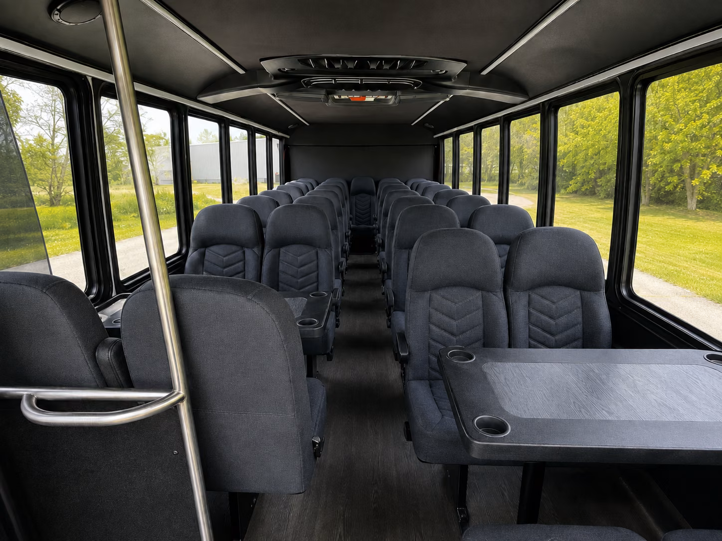 atlanta employee transportation onboard seating
