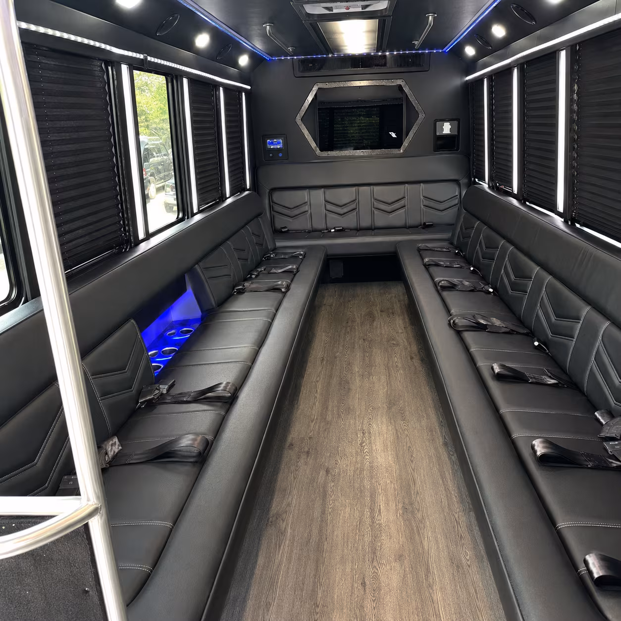 atlanta night out party bus rental