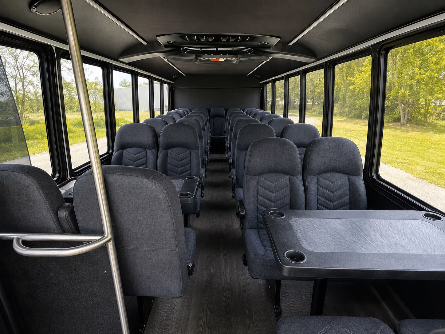 atlanta religious group transportation onboard seating