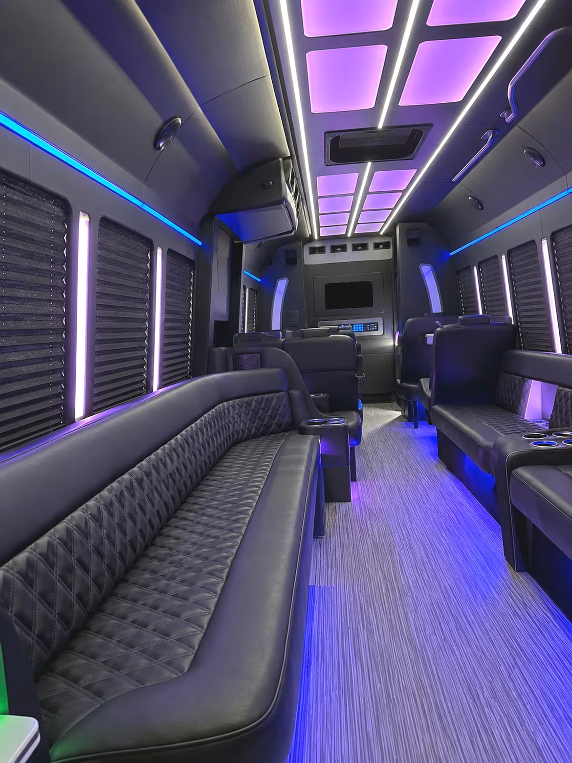 atlanta sporting event party bus rental