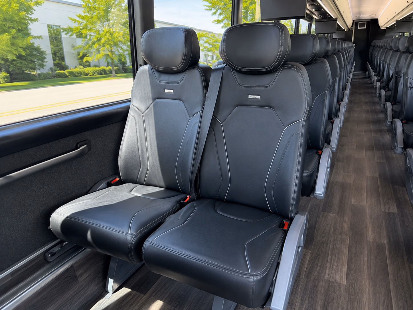 charter buses for remote atlanta venue weddings at foxhall and serenbe